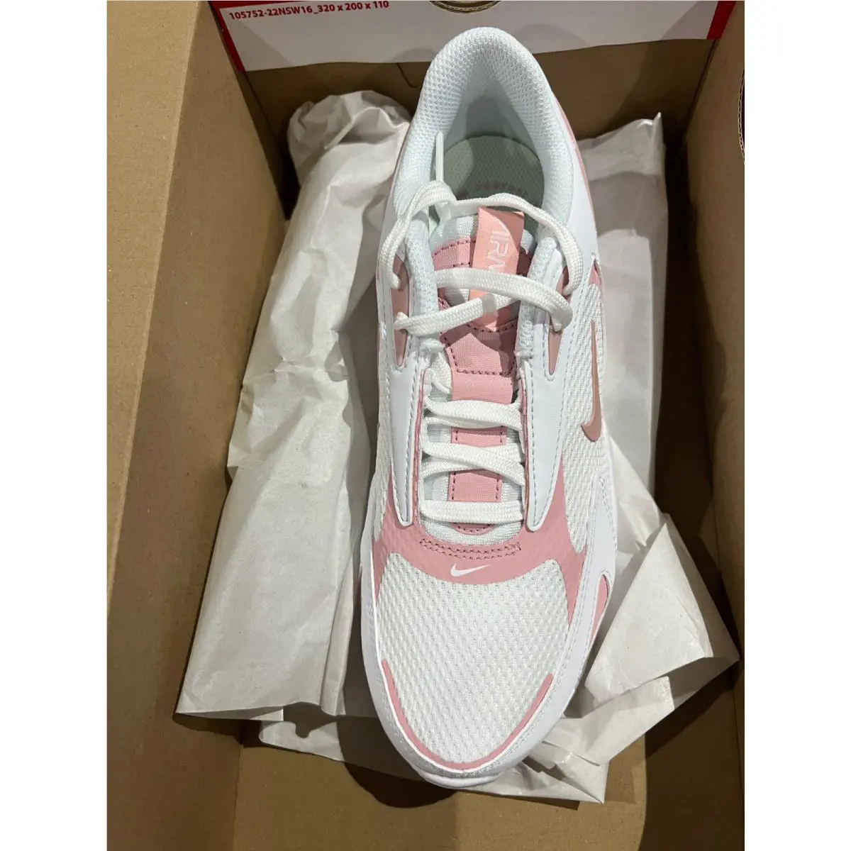 Nike shoes - WHITE/PINK GLAZE-WHITE 2