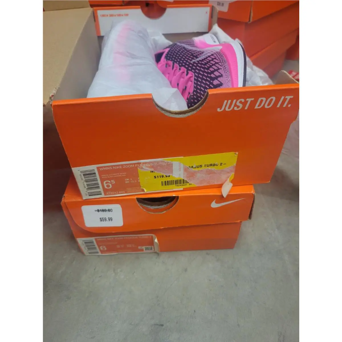 Nike shoes - Nike Zoom Pegasus Turbo - Zoom Pegasus Turbo - AT8242-601 - Black 6