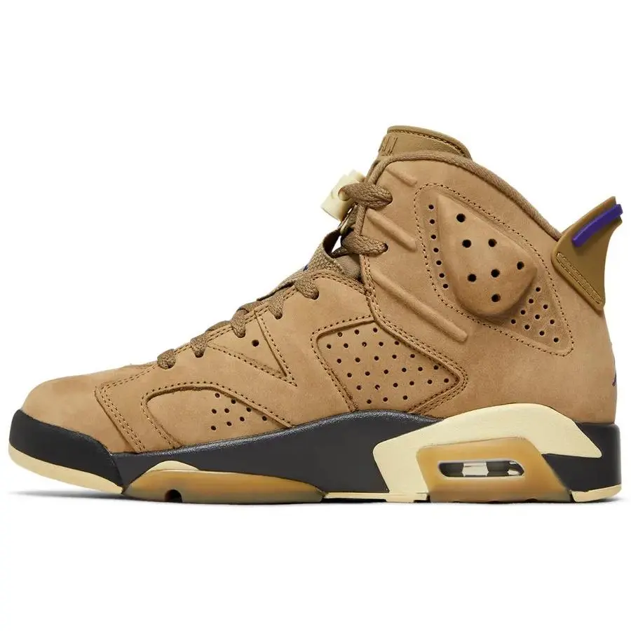 Nike shoes - Air Jordan 5 - Air - FD1643 300 - Brown Kelp/Team Gold/Shadow Brown/Court Purple 5
