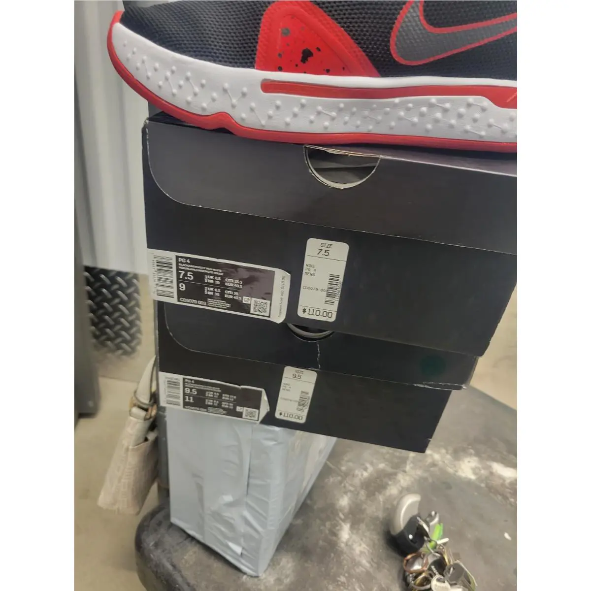 Nike shoes - Nike PG 4 - CD5079003 - Black 6