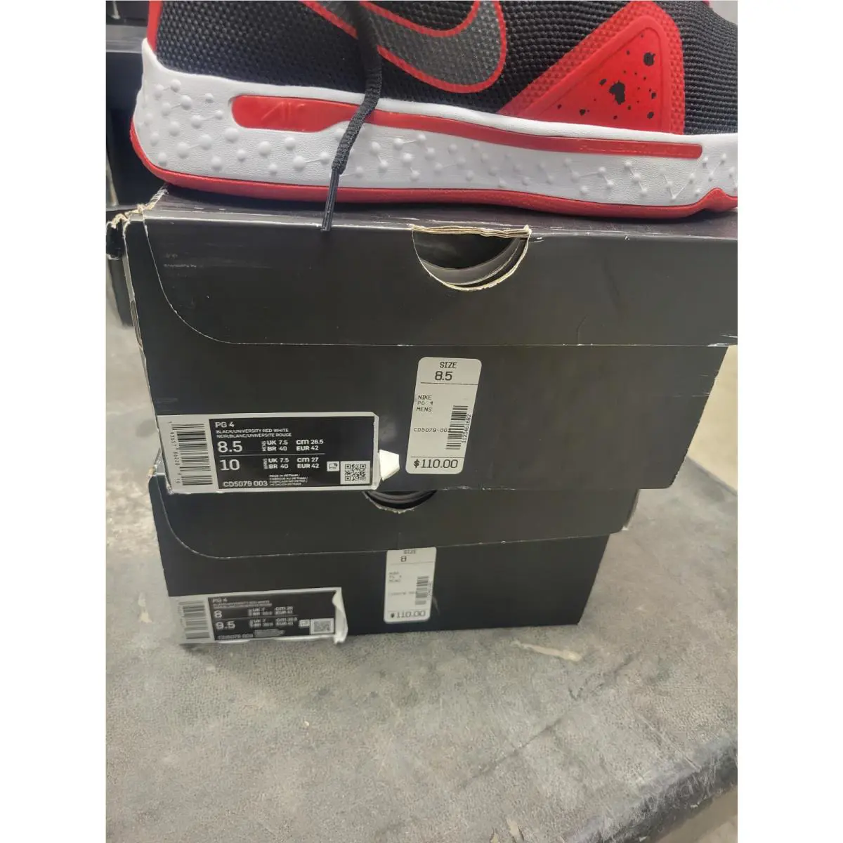 Nike shoes - Nike PG 4 - CD5079003 - Black 25