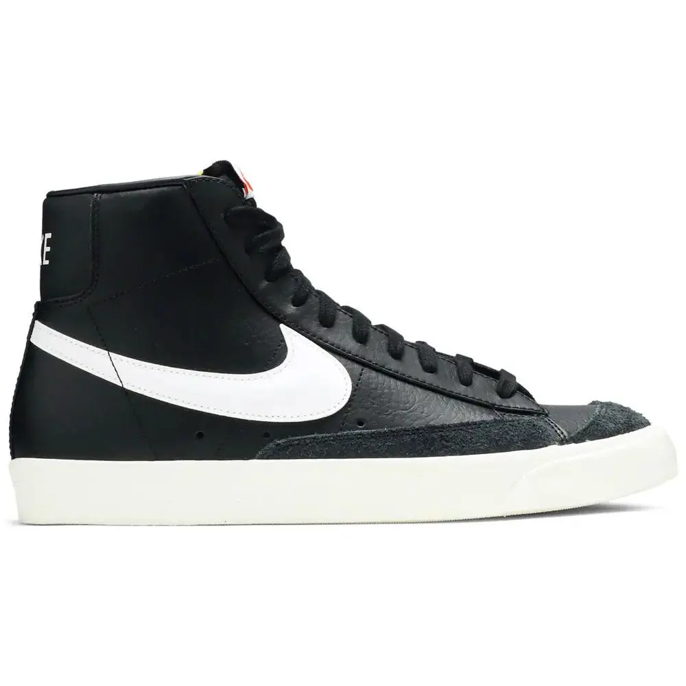 Men`s Nike Blazer Mid `77 Vintage `black Sail` BQ6806 002 - Black/Sail
