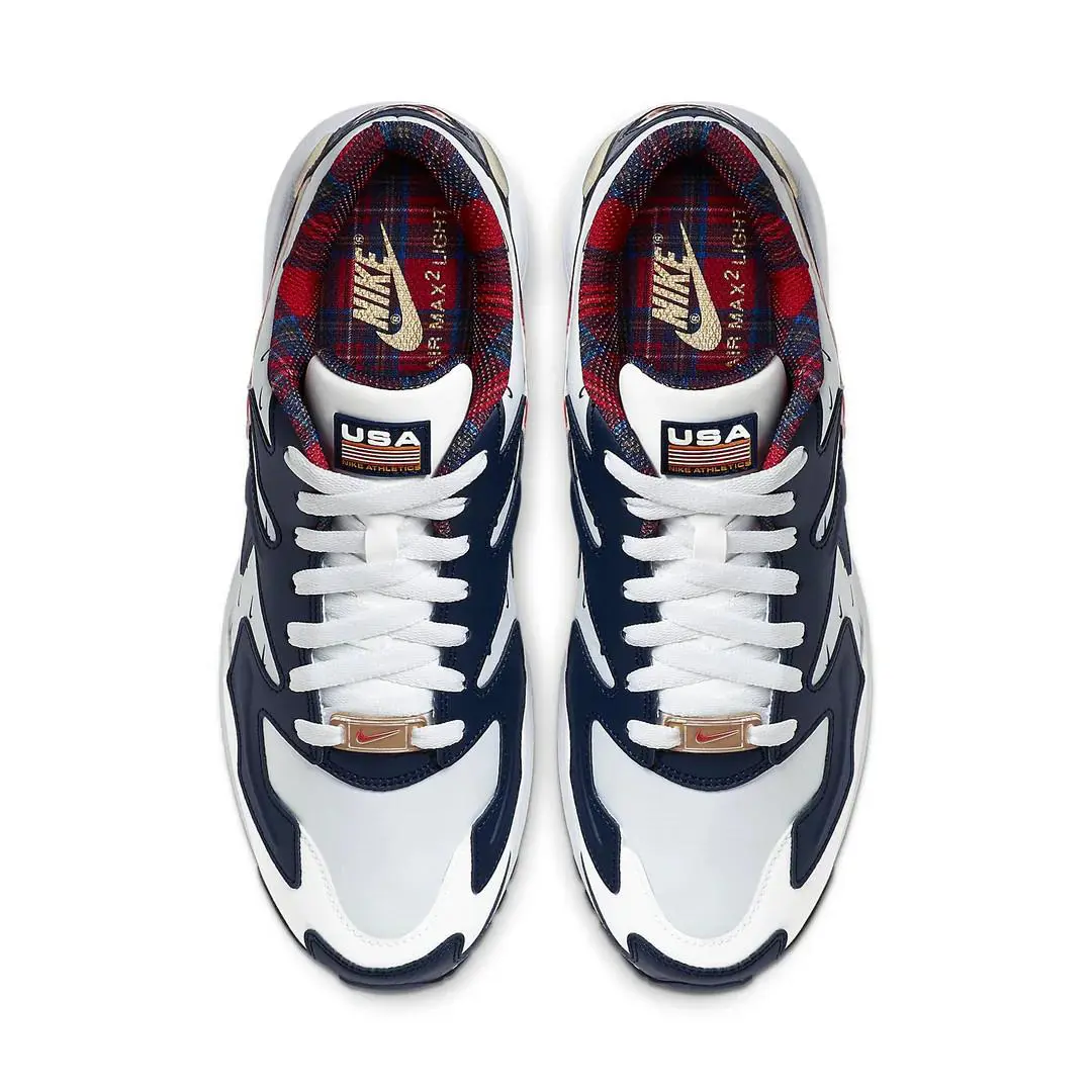 Nike shoes - Air Max 2 Light SP - White/Navy/Red/Gold 1