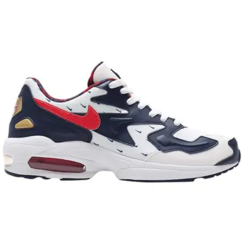 Nike shoes - Air Max 2 Light SP - White/Navy/Red/Gold 4