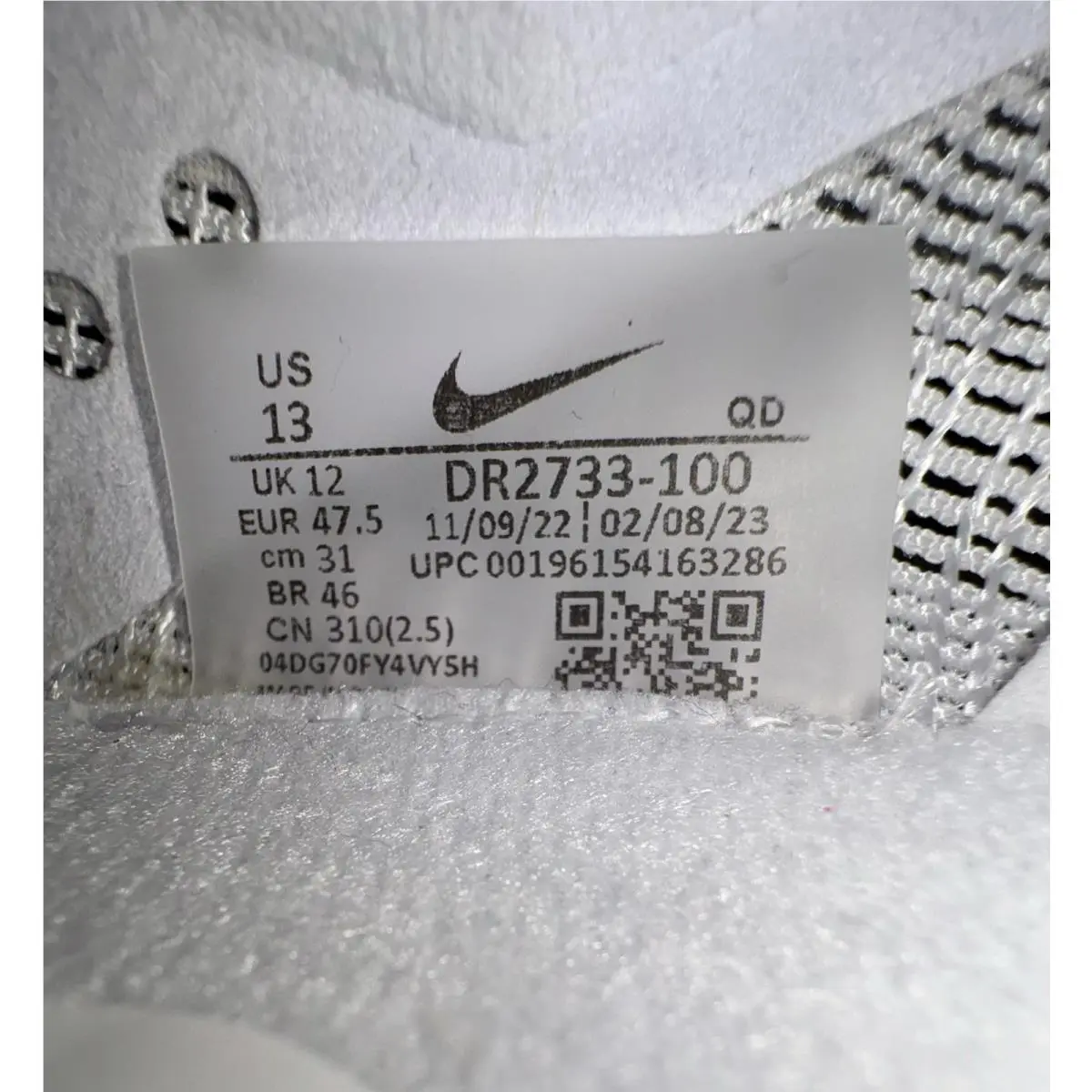 Nike shoes - Nike Zoom Mamba 6 - Zoom Mamba - DR2733-100 - White/Metallic Silver/Black 6