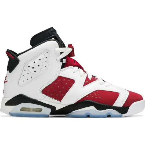 Nike shoes - Nike Air Jordan 6 - Air - White/Carmine/Black 1