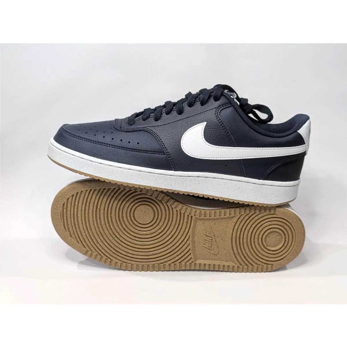 Nike shoes - Nike Court Vision Low - Court Vision Low - FZ5547-400 - Obsidian/Summit White 12