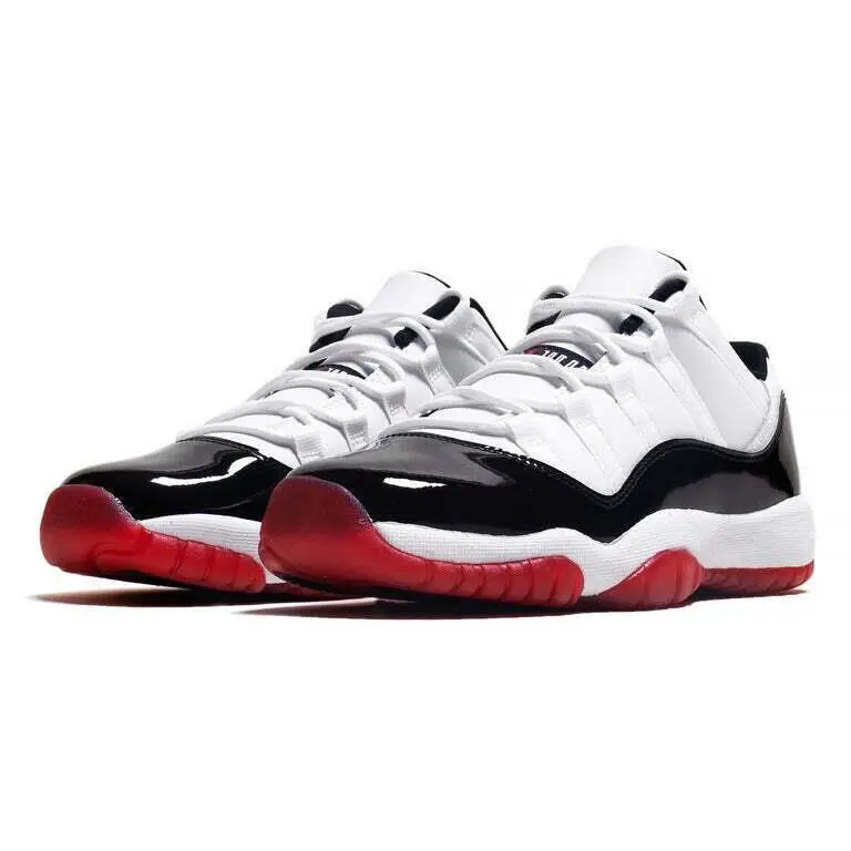 Nike shoes - Air Jordan Retro 11 Low - 528896 160 - White/University Red/Black/True Red 1