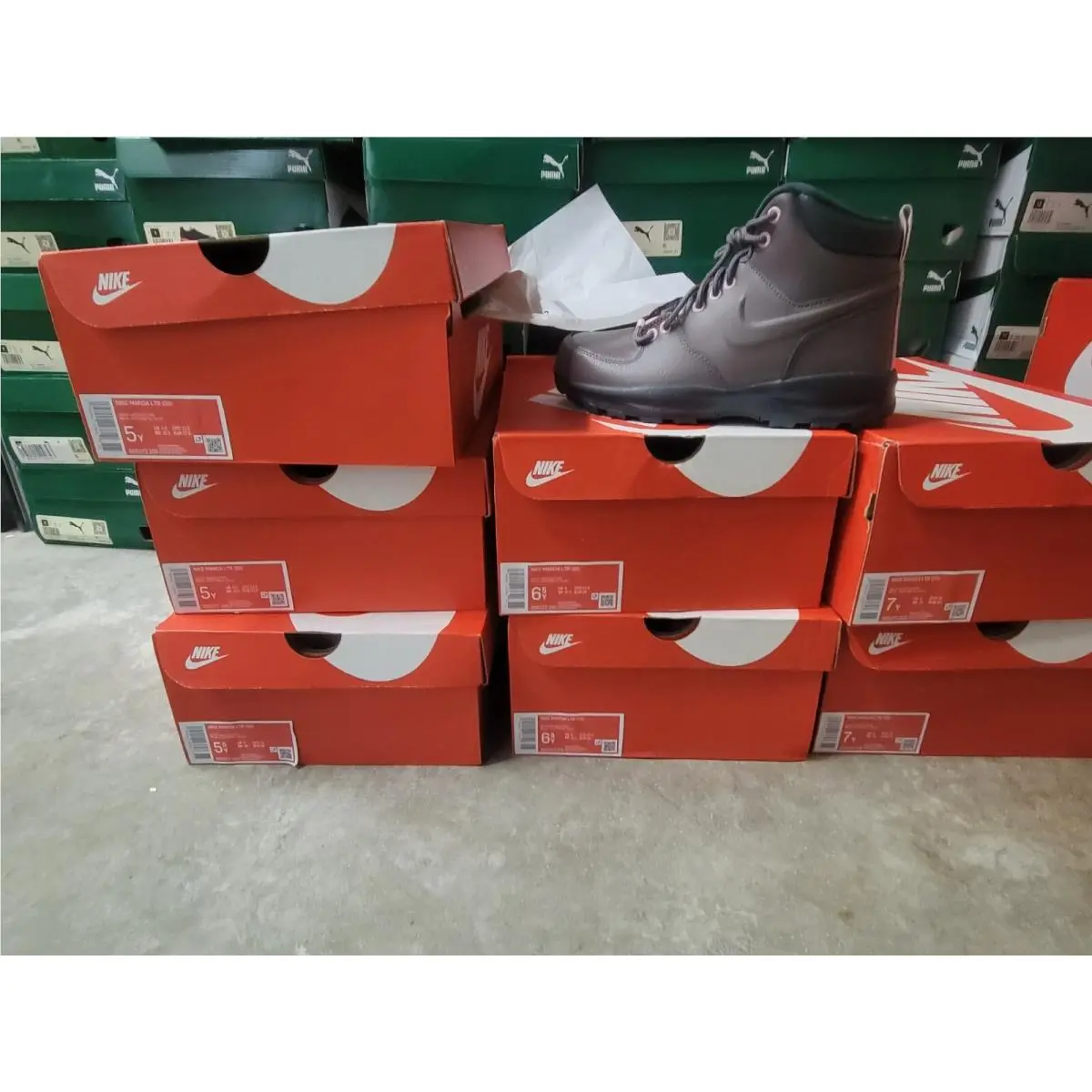 Nike shoes - Nike Manoa Ltr GS - Manoa Ltr - Pink 14
