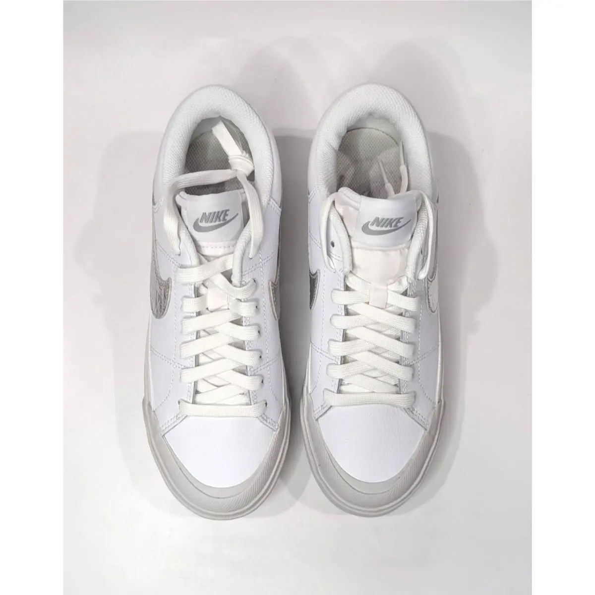 Nike shoes - Nike Court Legacy Lift - Court Legacy Lift - HQ2307-100 - White/Silver 0