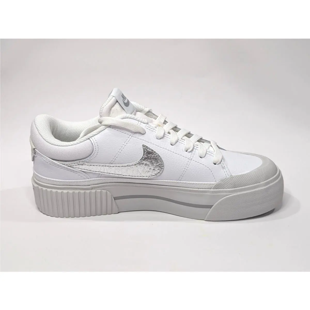Nike shoes - Nike Court Legacy Lift - Court Legacy Lift - HQ2307-100 - White/Silver 6