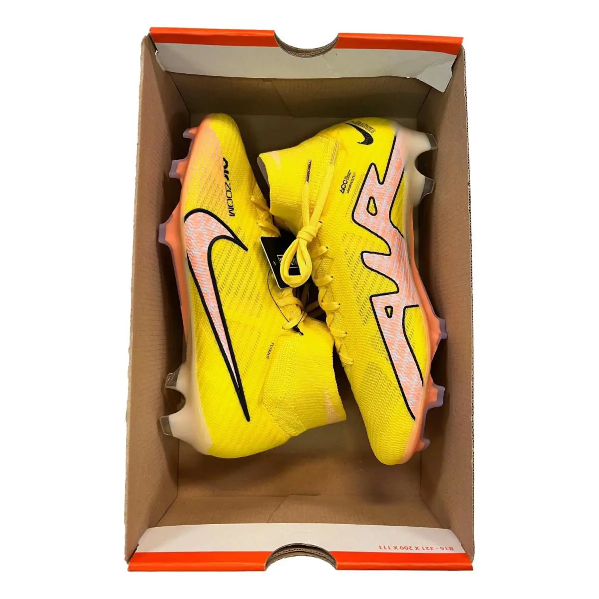 Nike shoes - Nike Zoom Superfly 9 Elite FG - DJ4977-781 - Yellow 3