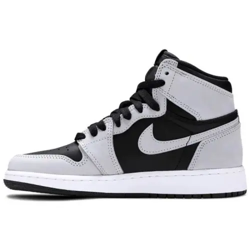 Nike shoes - Jordan 1 - 575441 035 - Black/Light Smoke Grey/White 5