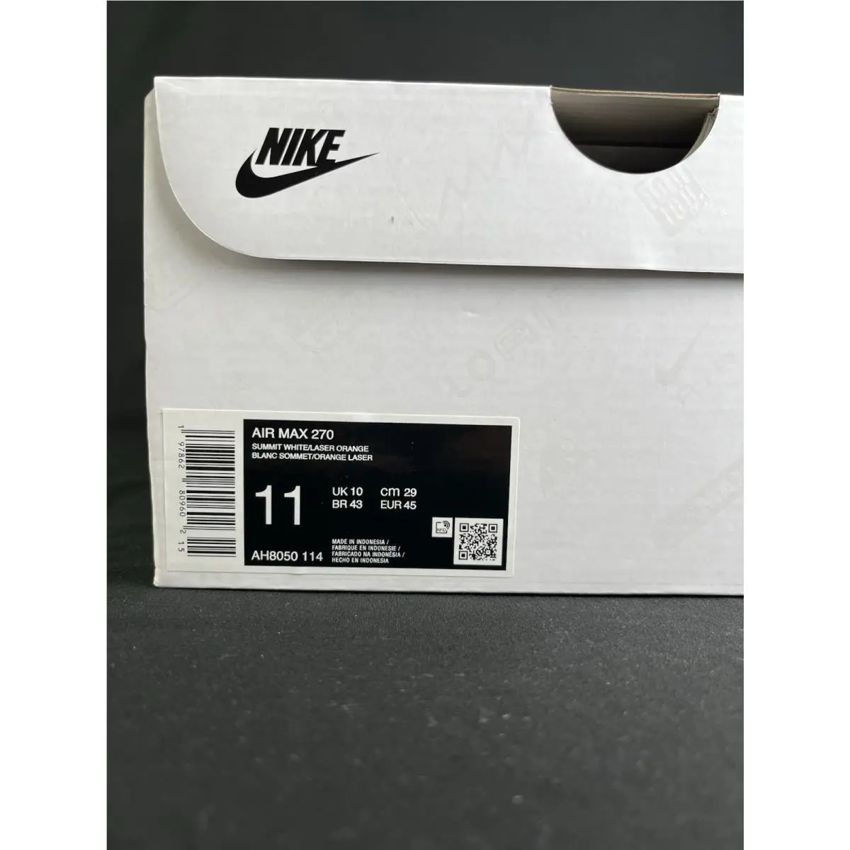 Nike shoes - Nike Air Max 270 - Air Max - AH8050-114 - White