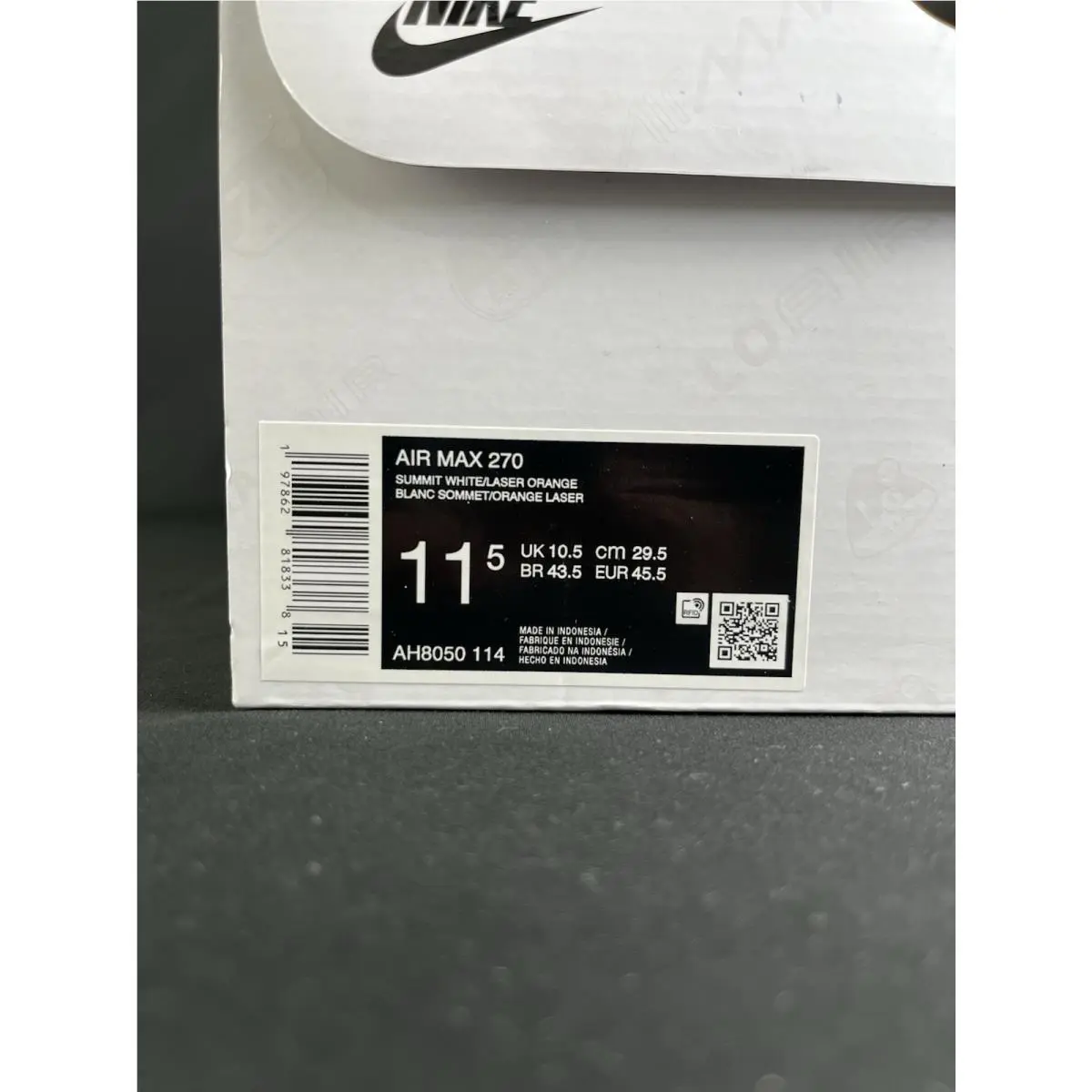 Nike shoes - Nike Air Max 270 - Air Max - AH8050-114 - White