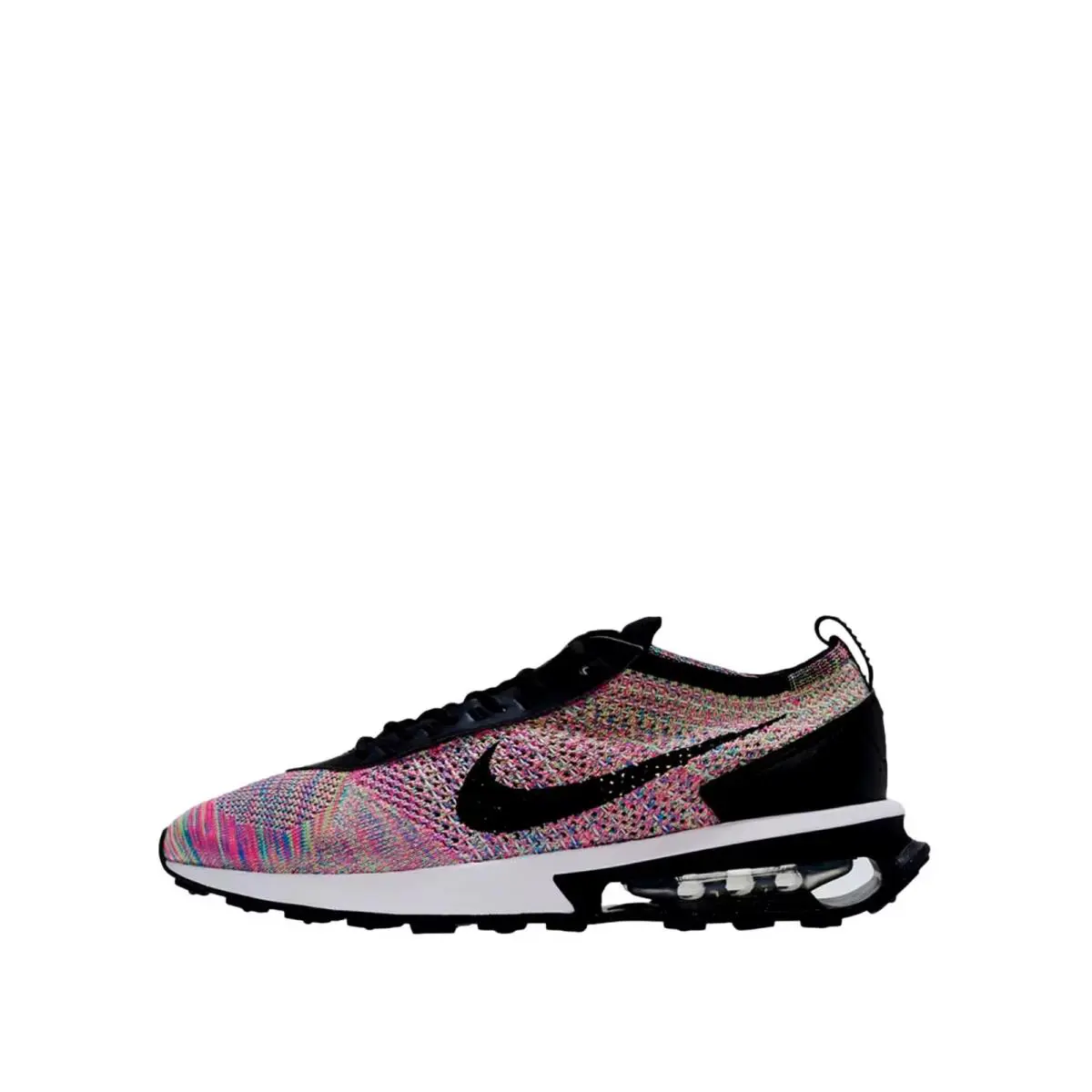 Nike Flyknit Racer Ghost Green / Black - Pink Blast DJ6106-300 Men`s - Multicolor