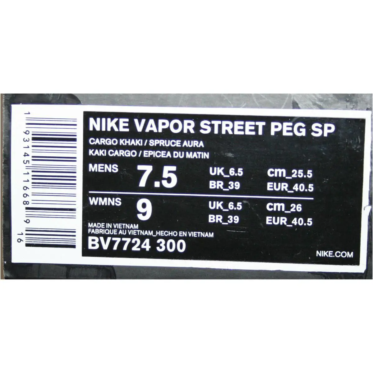 Nike shoes - Nike Vapor Street - Vapor Street - BV7724300 - Green 7