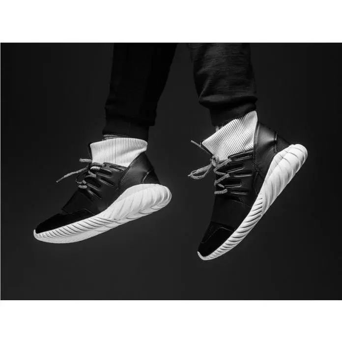 Nike shoes - adidas Tubular Doom - adidas Tubular Doom - BA7555 - BLACK WHITE 8