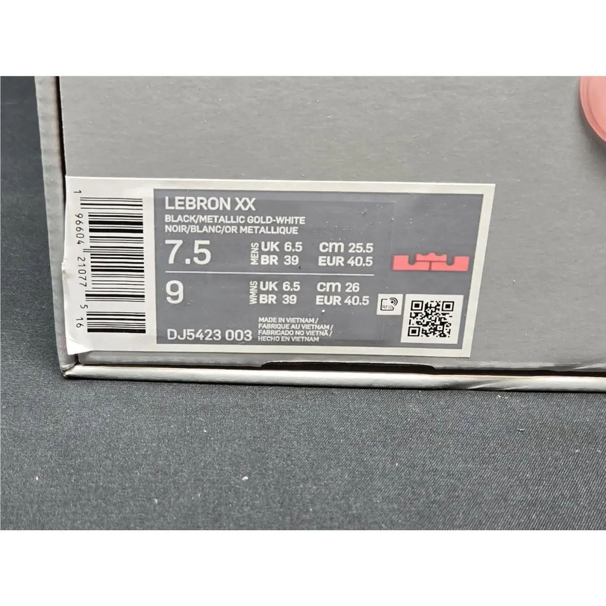 Nike shoes - Nike LeBron 20 - LeBron - DJ5423-003 - Black 8