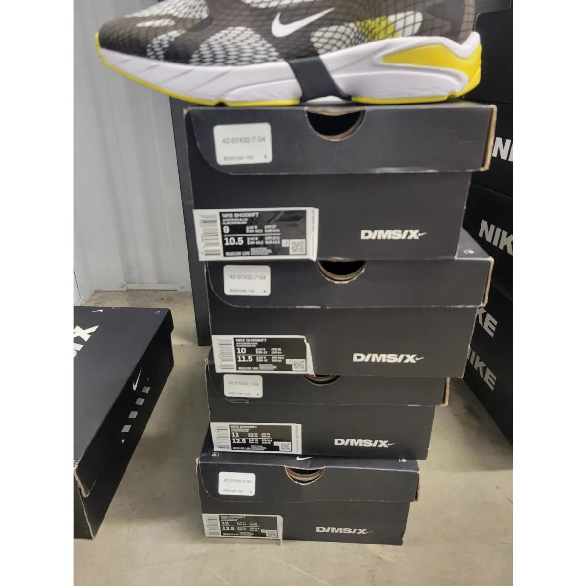 Nike shoes - GHOSWIFT FUTURISTIC GHOST RACER - GHOSWIFT FUTURISTIC GHOST RACER - BQ5108-100 - Yellow 4