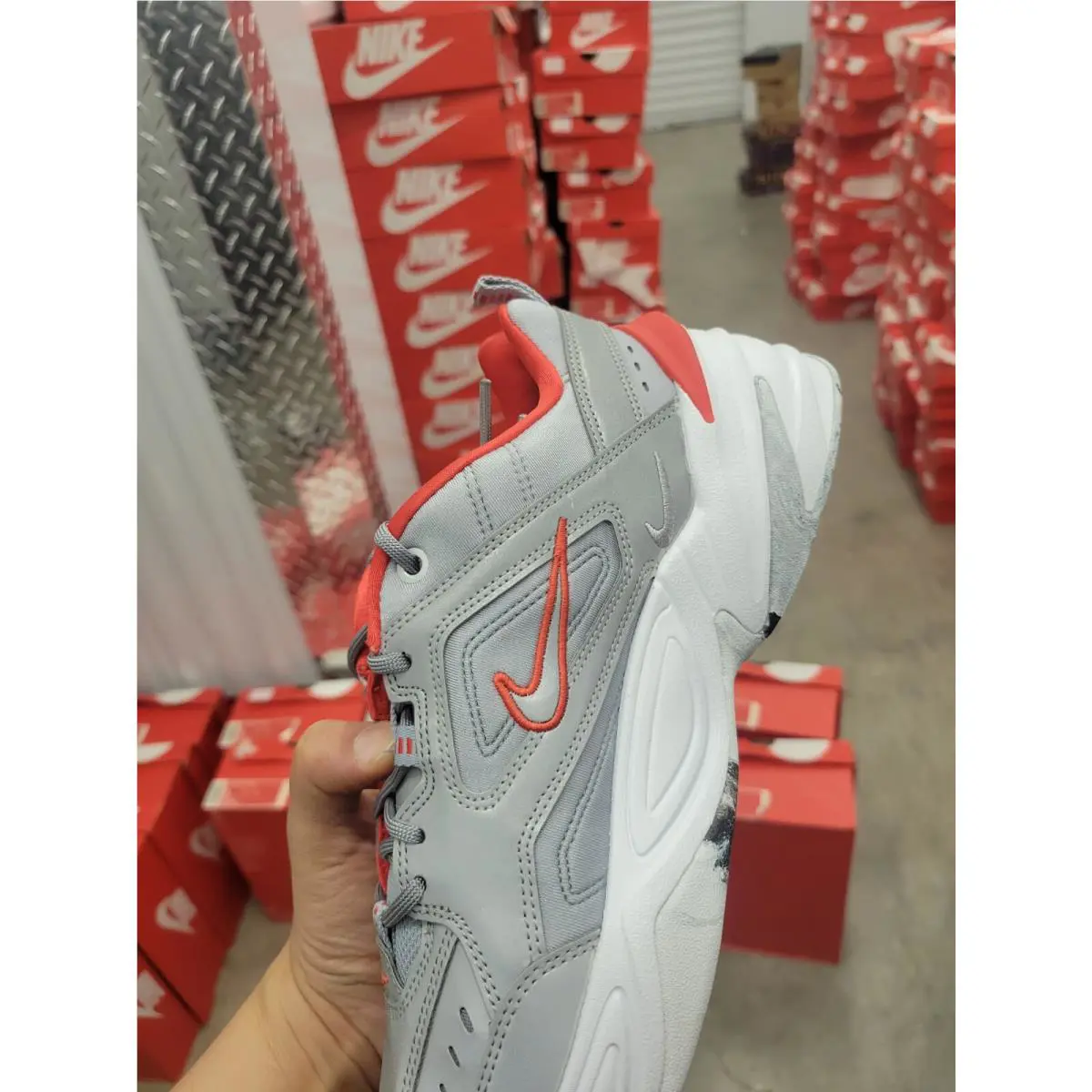 Nike shoes - Nike M2K Tekno - Tekno - BQ3378-001 - Orange 9