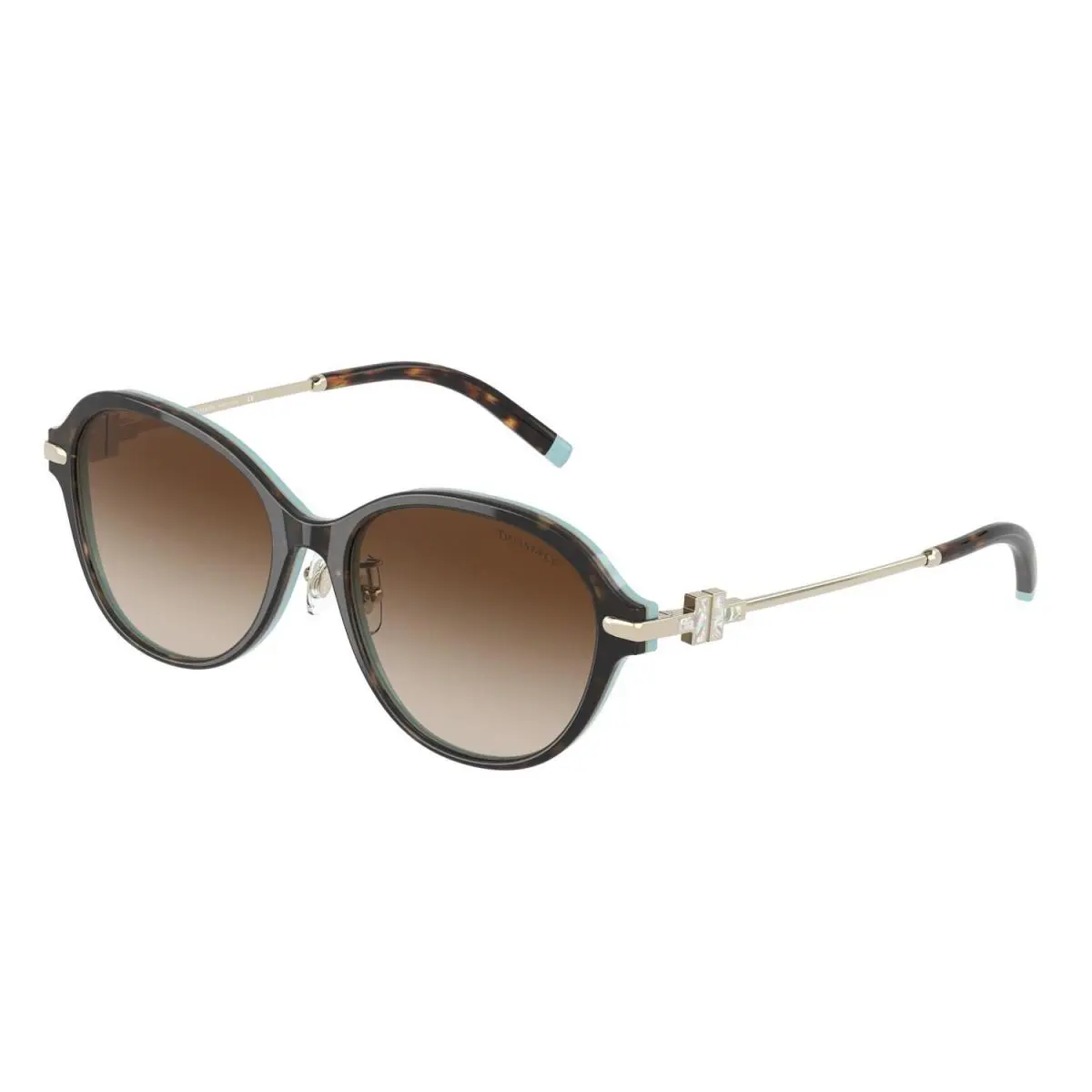 Tiffany 4188D Sunglasses 81343B Havana