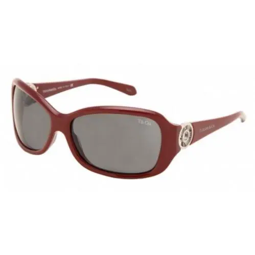 Tiffany Co Sunglasses TF4003B 80313F 63mm Red / Dark Grey Lens