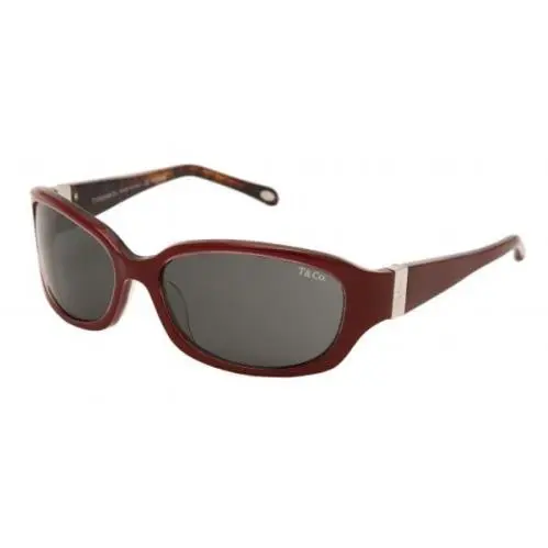 Tiffany Co Sunglasses TF4001 80244B 61mm Burgundy / Dark Grey Polarized Lens