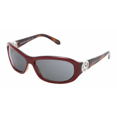 Tiffany Co Sunglasses TF4010B 80243F 62mm Red W/havana Side / Dark Grey Lens