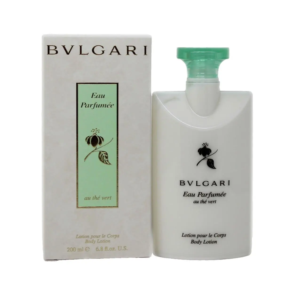 Bvlgari Eau Parfumee Au The Vert 6.8 Oz 200 ml Body Lotion