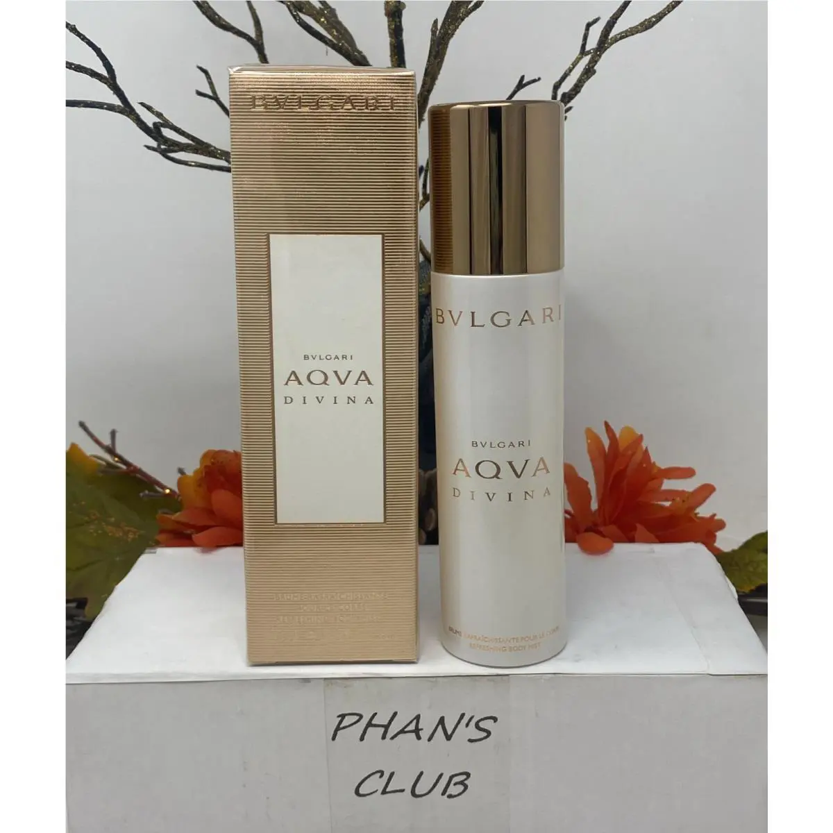 Bvlgari Aqva Divina 3.4oz Floral Aquatic Refreshing Body Mist For Women