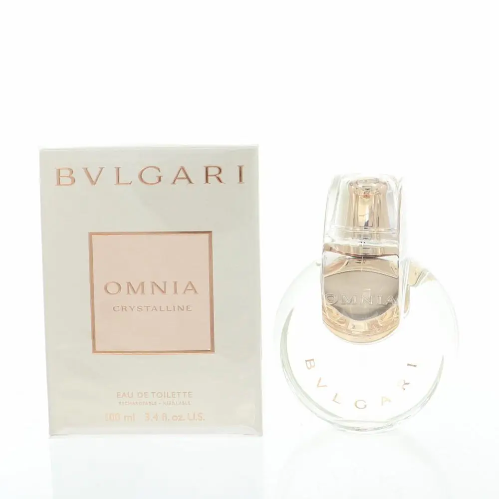 Omnia Crystalline 3.40 Oz Eau De Toilette Spray by Bvlgari Box For Women