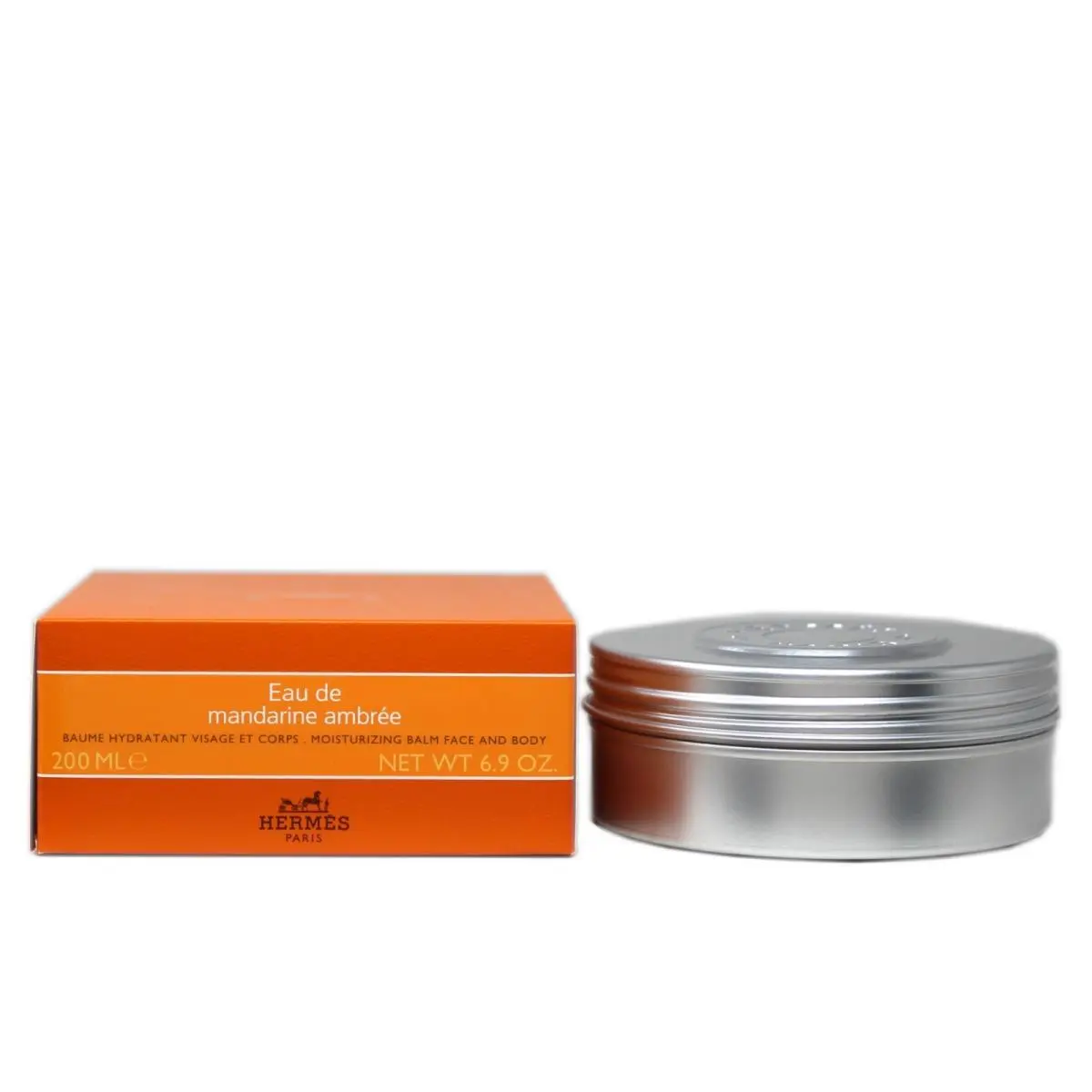 Hermes Eau DE Mandarine Ambree Moisturizing Balm Face and Body 200 ML/6.9 OZ