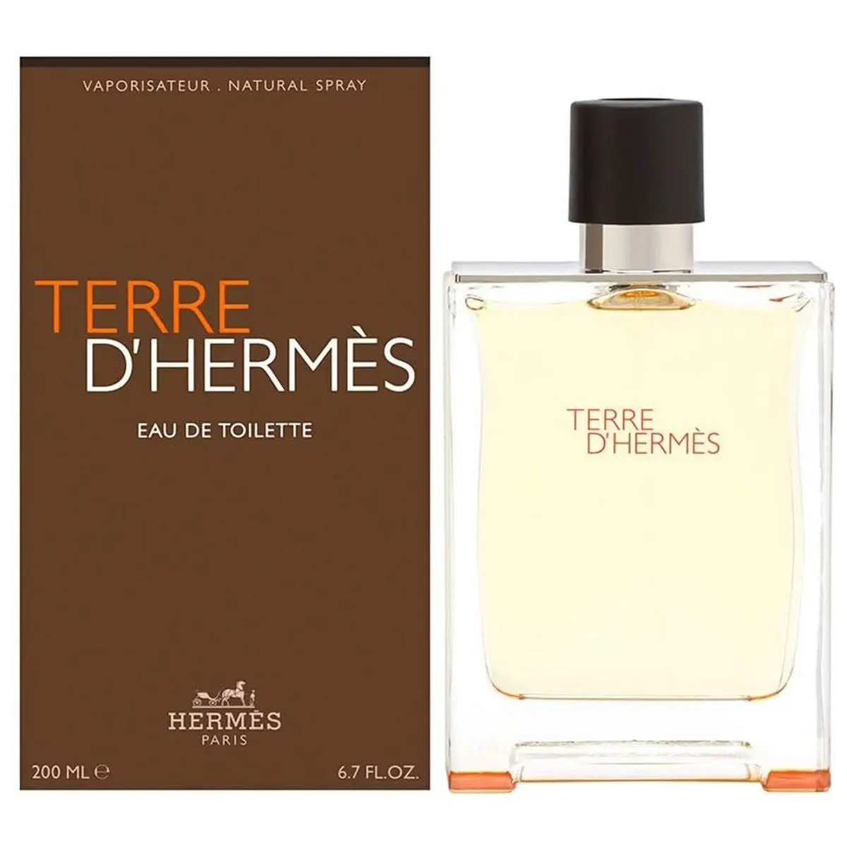 Hermes Terre D`hermes For Men Cologne 6.7 Oz 200 ml Edt Spray