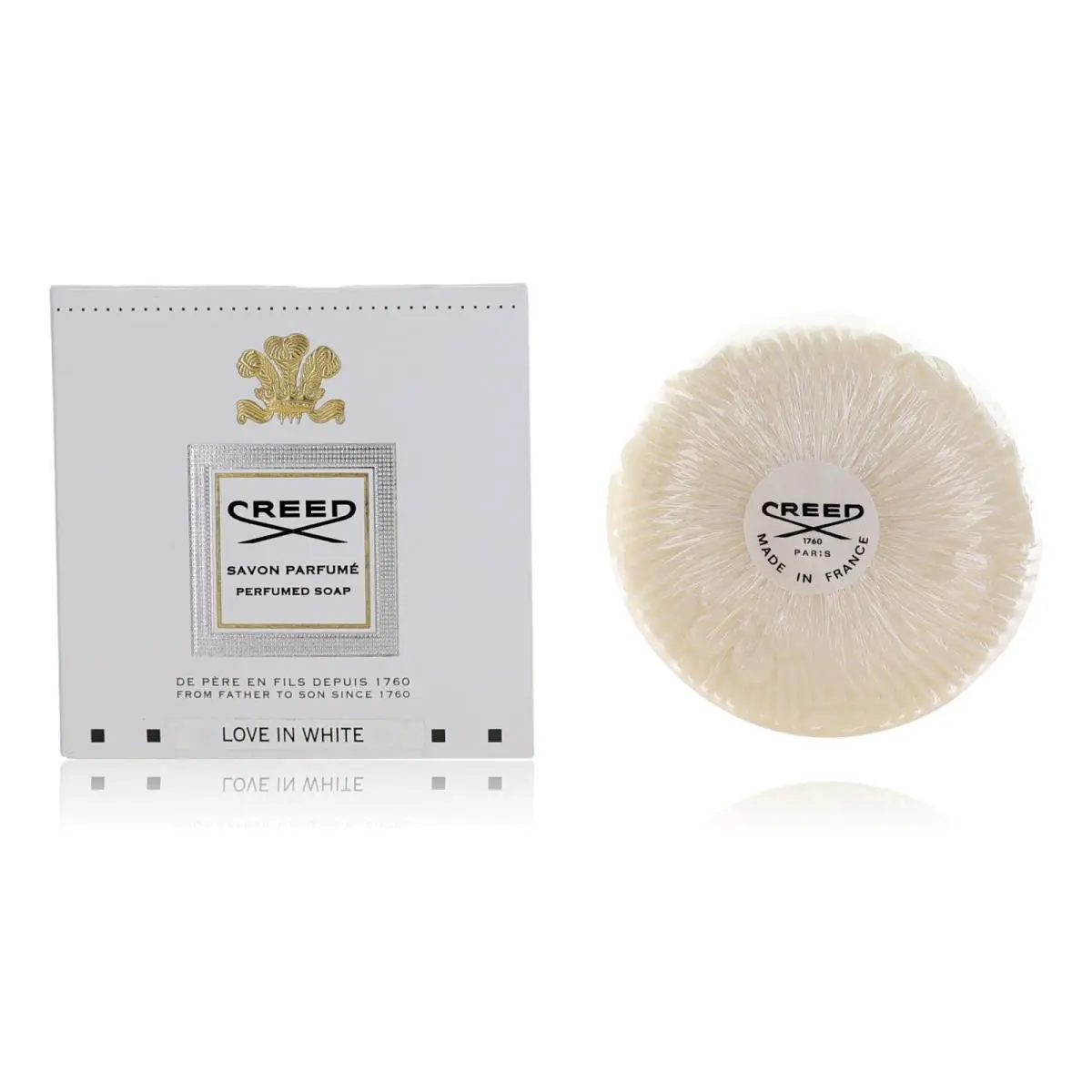 Love in White  5.3 oz Perfumed Soap For Women by Creed