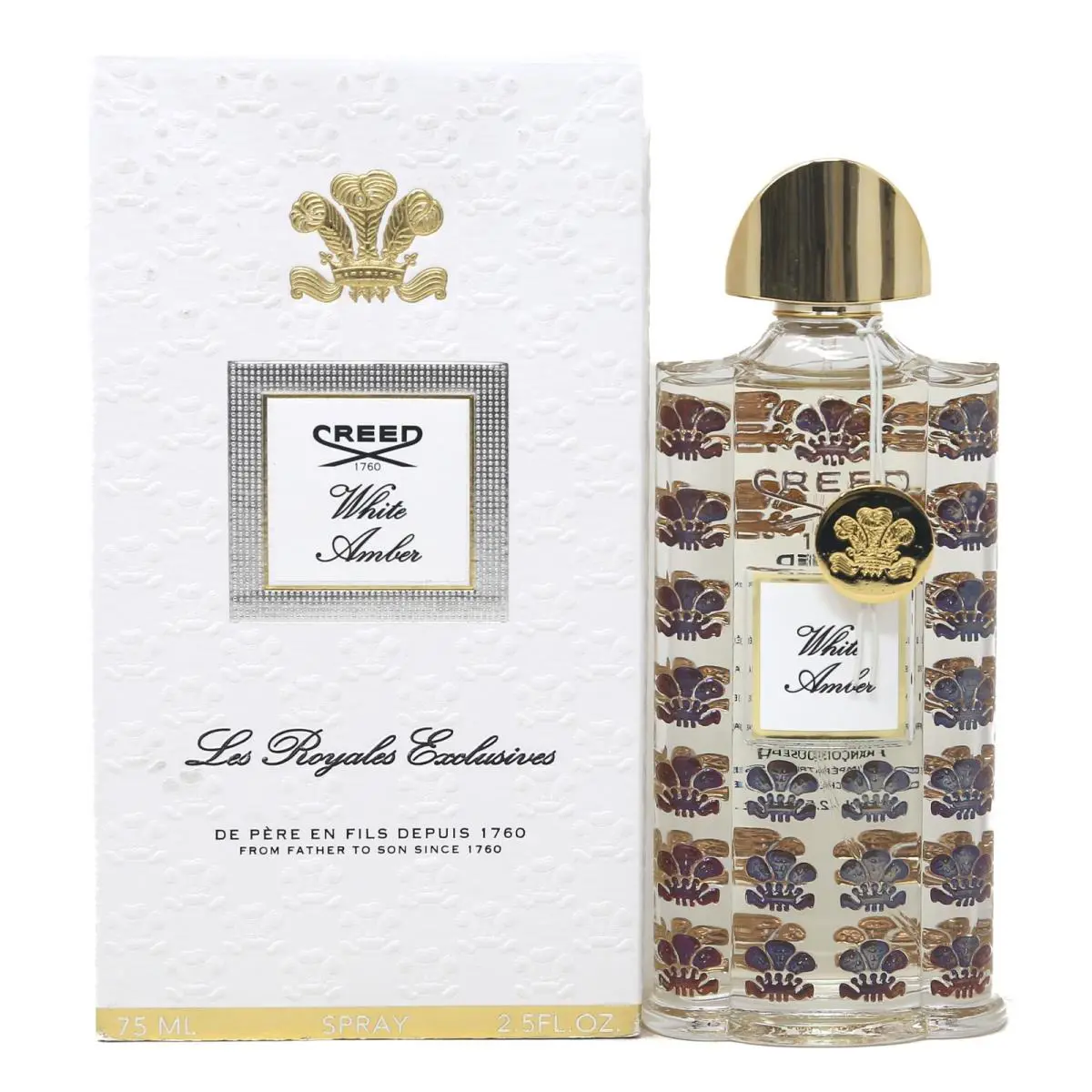 White Amber Eau de Parfum Unisex 75ml/2.5 oz Spray Bottle by Creed