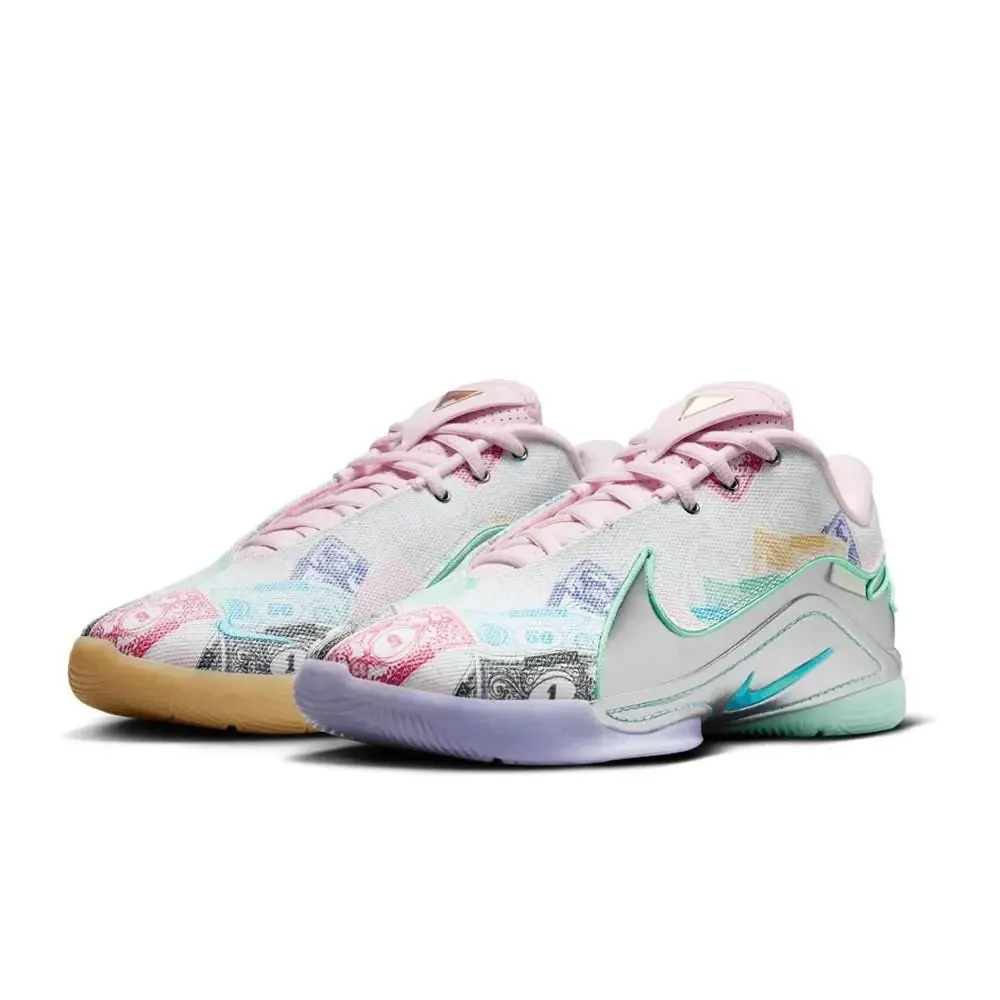 Nike shoes - Nike Lebron XXII - Lebron XXII - FZ1097-100 - White/Green Glow/Pink Foam/Baltic Blue (UPC: 197601112635) 2