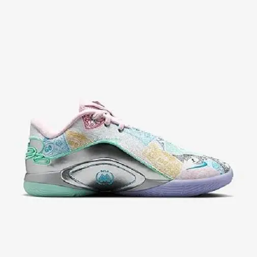 Nike shoes - Nike Lebron XXII - Lebron XXII - FZ1097-100 - White/Green Glow/Pink Foam/Baltic Blue (UPC: 197601112635) 1