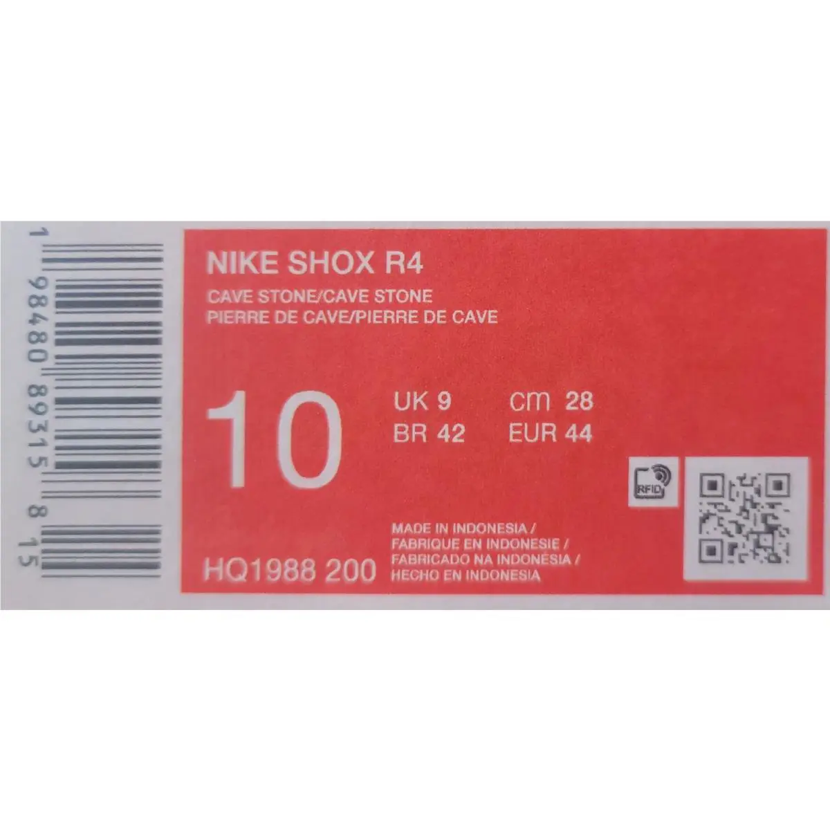 Nike shoes - Nike Shox R4 - Shox - HQ1988-200 - Gray 5