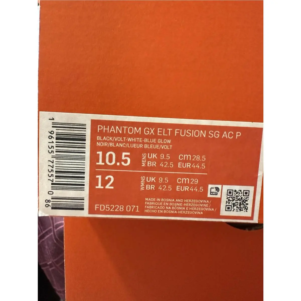 Nike shoes - Nike Phantom GX - Phantom - FD5228 071 - White (UPC: 196155775570) 6
