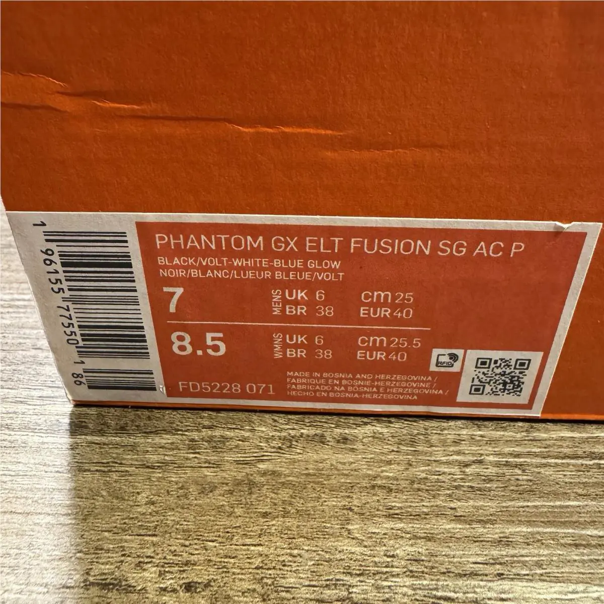 Nike shoes - Nike Phantom GX - Phantom - FD5228 071 - White (UPC: 196155775570) 0