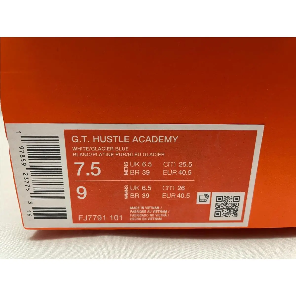 Nike shoes - Nike GT Hustle Academy - Hustle Academy - FJ7791-101 - White (UPC: 197859237753) 5