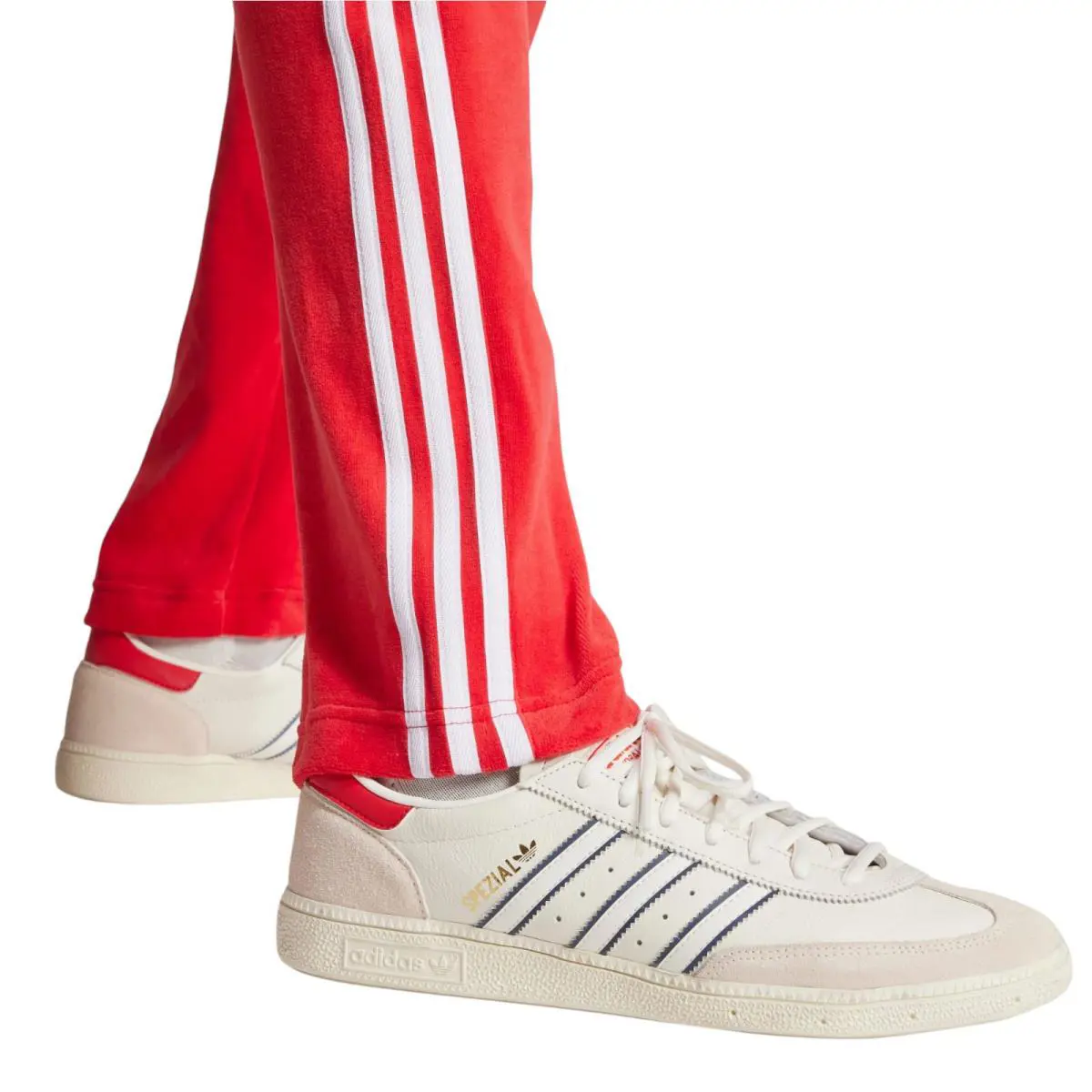Adidas clothing - Adidas SST Adicolor Velour Track Pants - Grey Strata 13