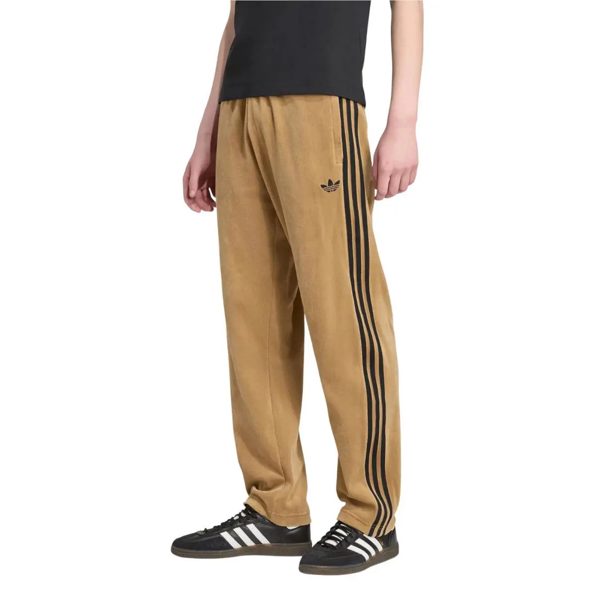 Adidas clothing - Adidas SST Adicolor Velour Track Pants - Grey Strata 16