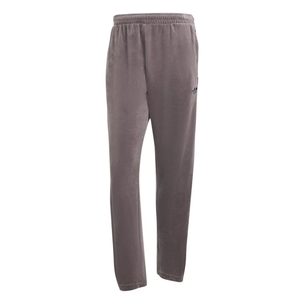 Adidas clothing - Adidas SST Adicolor Velour Track Pants - Grey Strata 4