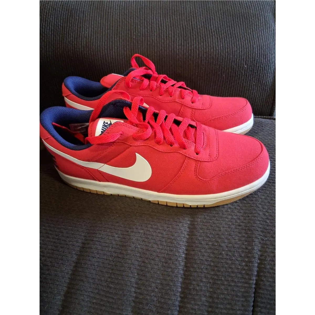 Nike shoes - Big Nike Low Lux - Big Low Lux - 854166-600 - Red (UPC: 886549525163) 1