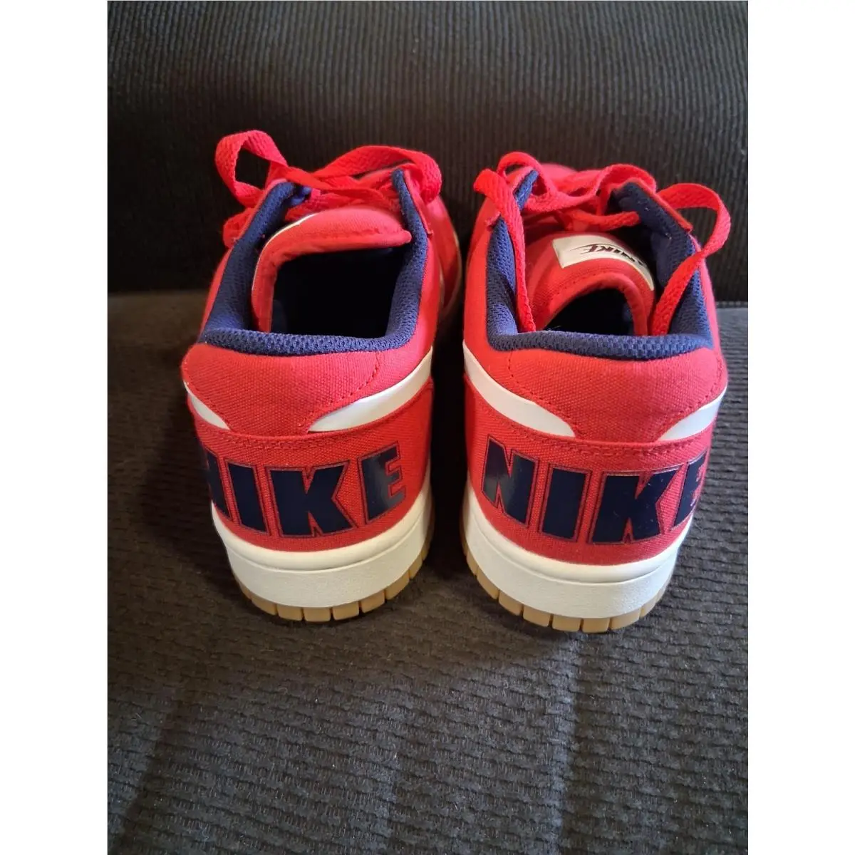 Nike shoes - Big Nike Low Lux - Big Low Lux - 854166-600 - Red (UPC: 886549525163) 2