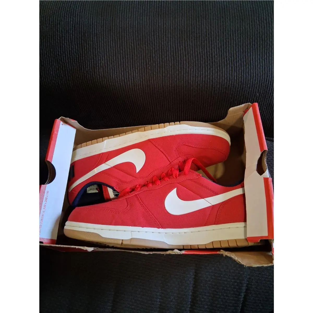 Nike shoes - Big Nike Low Lux - Big Low Lux - 854166-600 - Red (UPC: 886549525163) 7