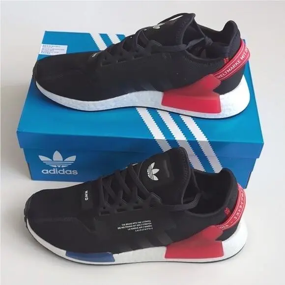 Adidas shoes - adidas NMD R1 - NMD - GY6162 - Core Black / Core Black / Cloud White 6