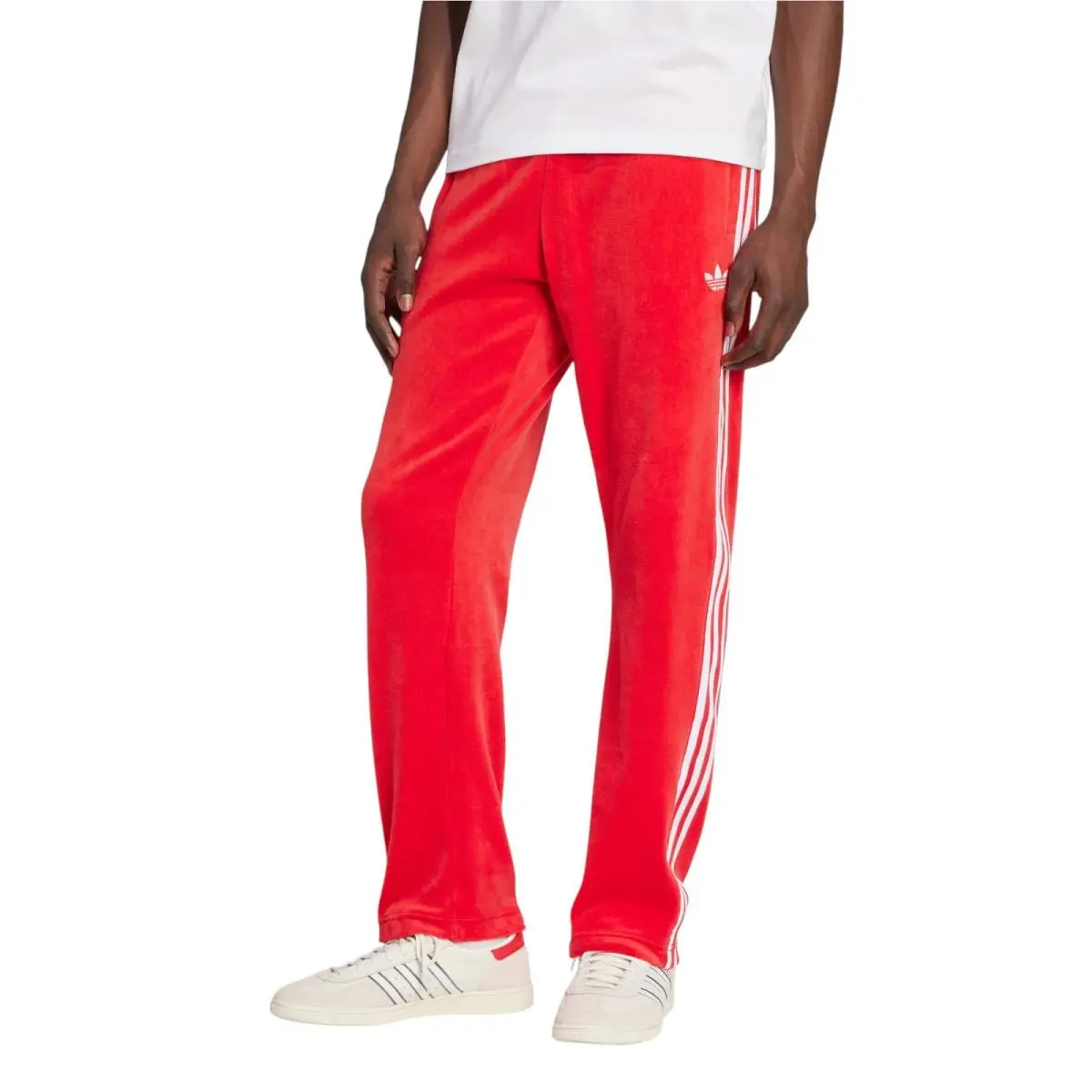 Adidas clothing - Adidas SST Adicolor Velour Track Suit - Better Scarlet 6
